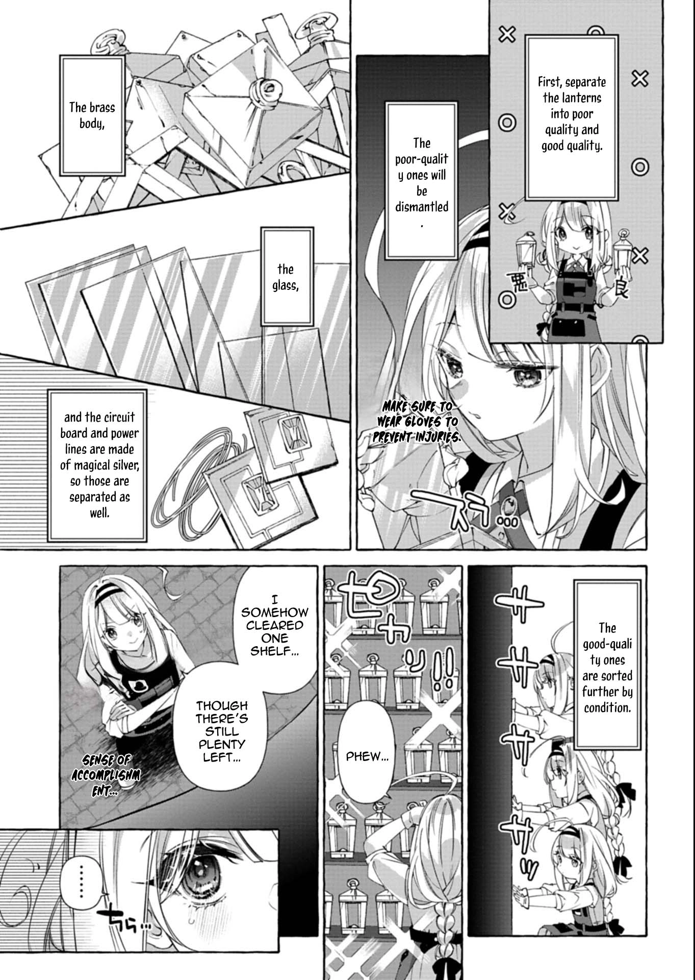 Nomi is a Magic Artificer! Using Cheat Crafts to Renovate the Demon King’s Castle Chapter 3 Page 9